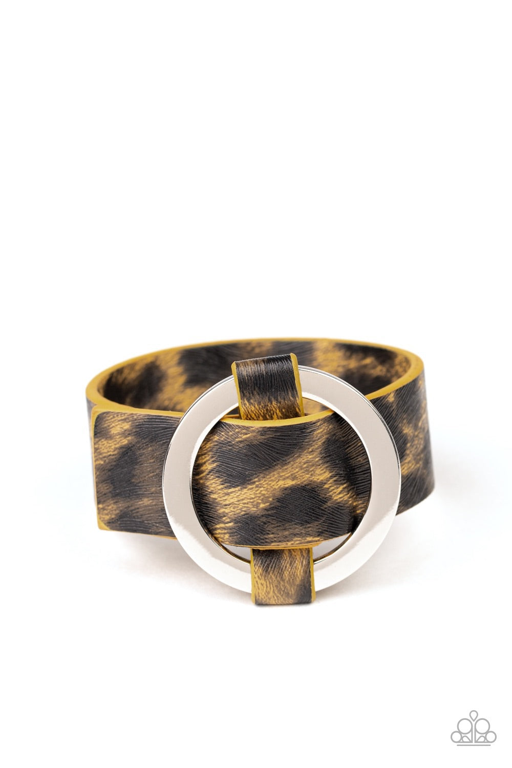 Bracelet wrap Jungle Cat Couture - Yellow