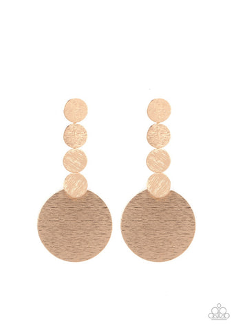 Earrings Idolized Illumination - Gold