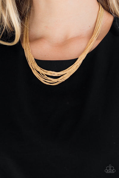 Necklace Backstage Bravado - Gold