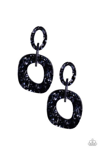 Earrings Confetti Congo - Blue