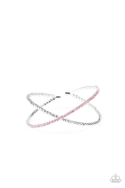 Bracelet Chicly Crisscrossed - Pink