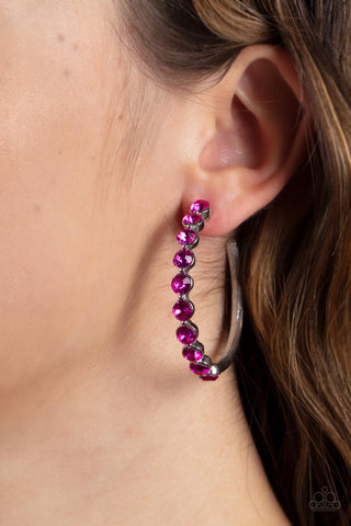 Earrings Photo Finish - Pink