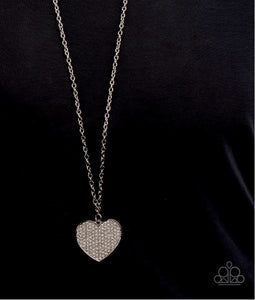 Necklace Have To Learn The HEART Way - White