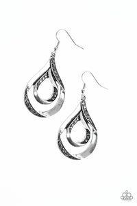 Earrings Flavor Of The FLEEK - Silver