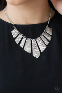 Necklace Texture Tigress - Silver