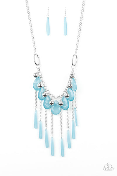 Necklaces-Roaring Riviera - Blue