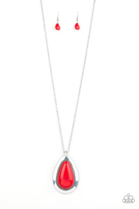 Necklace BADLAND To The Bone - Red