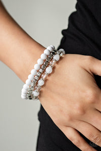 Bracelet Globetrotter Glam - White