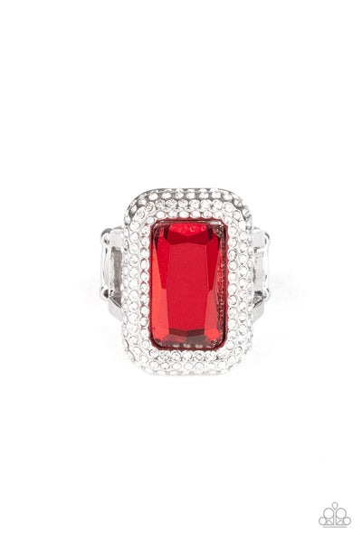 Ring A Grand STATEMENT-MAKER - Red