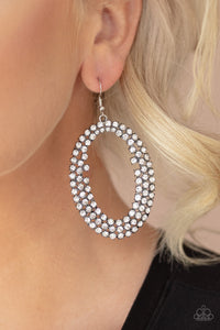 Earrings Radical Razzle - White