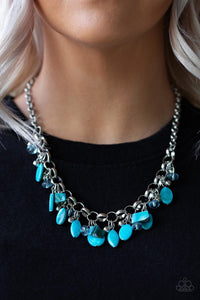 Necklace I Want To SEA The World - Blue