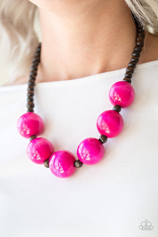 Necklace Oh My Miami - Pink