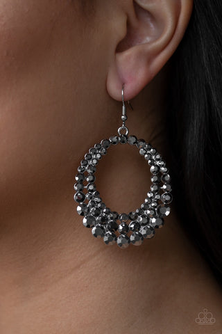 Earrings Universal Shimmer - Silver