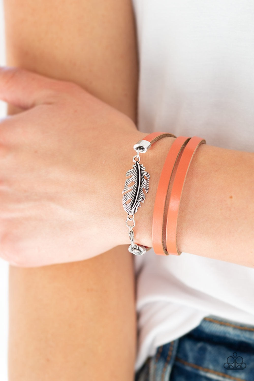 Bracelet wrap High Spirits - Orange