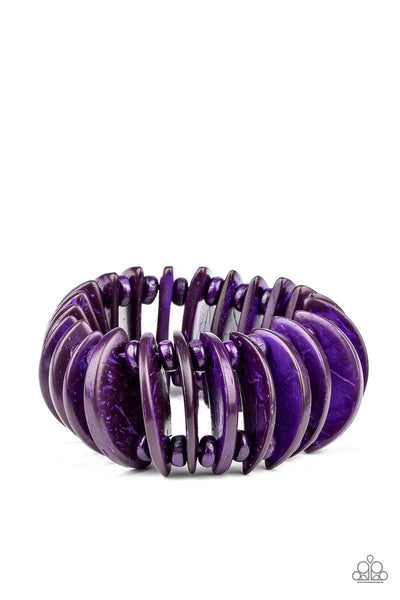 Bracelet Tropical Tiki Bar - Purple