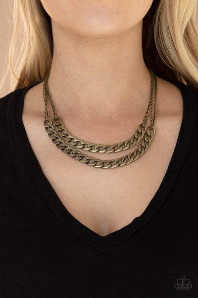 Necklace Urban Culture - Brass