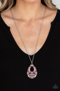 Necklace High Society Stargazing - Red