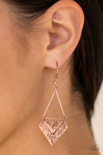 Earrings Desert Treasure - Copper