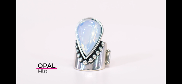 Convention Exclusive Ring Opal Mist - White