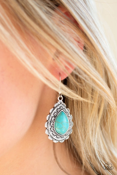 Earrings Mesa Mustang - Blue