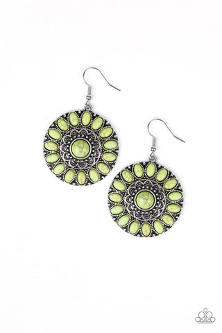 Earrings Desert Palette - Green