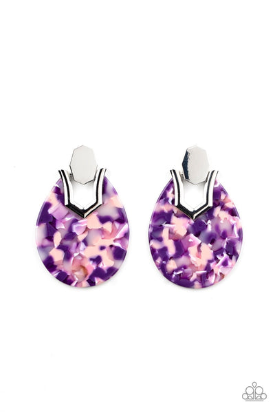 Earrings HAUTE Flash - Purple