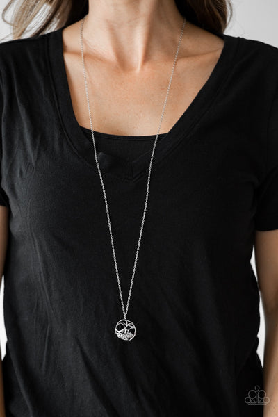 Necklace Pandoras Box - White