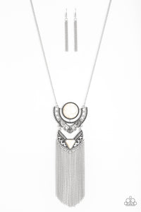 Necklace Spirit Trek - White