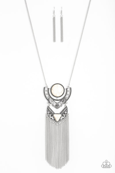 Necklace Spirit Trek - White