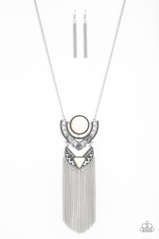 Necklace Spirit Trek - White