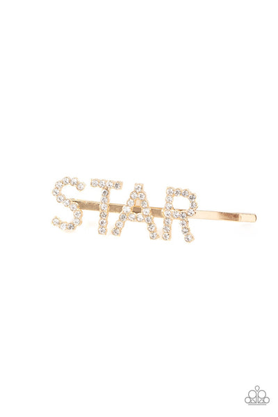 Hair clip Star In Your Own Show - Gold