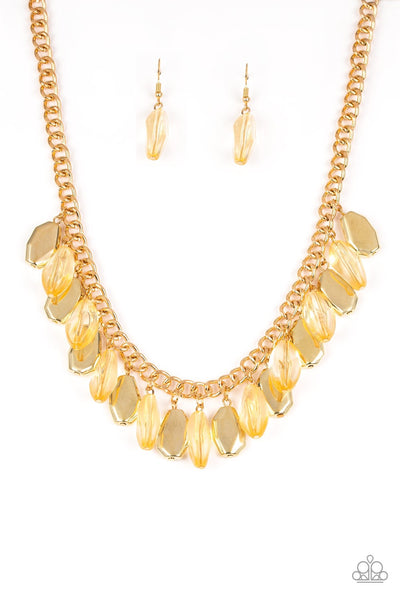 Necklace Fringe Fabulous - Gold