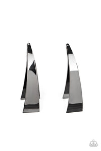 Earrings Underestimated Edge - Black