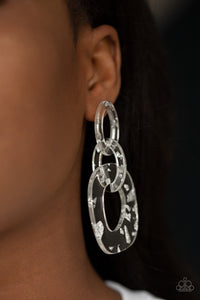 Earrings Confetti Congo - White