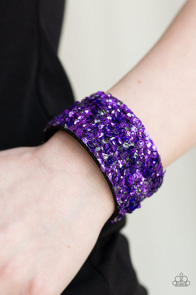 Bracelets Starry Sequins - Purple