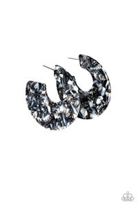 Earrings Tropically Torrid - Black