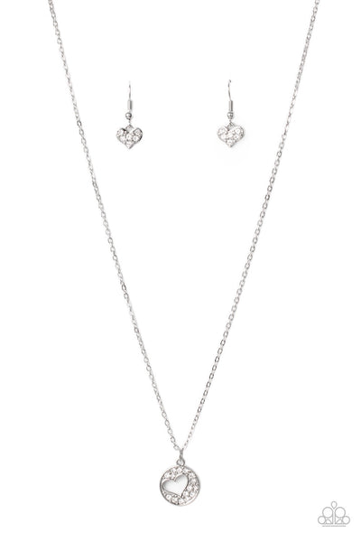 Necklace Bare Your Heart - White