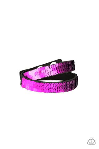 Bracelet Under The SEQUINS - Purple