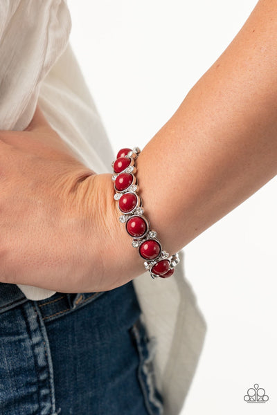 Bracelet Flamboyantly Fruity - Red