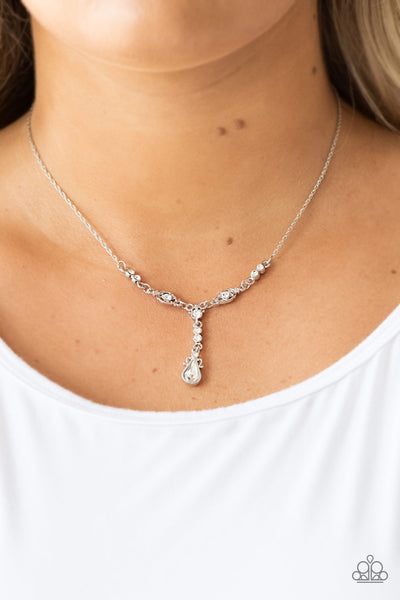 Necklace Diva Dazzle - White