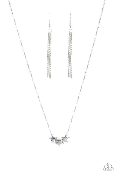 Necklace Shoot For The Stars - Silver