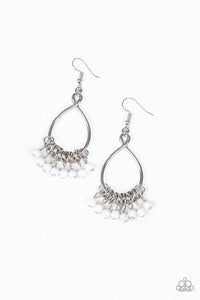 Earrings Broadway Babe - White