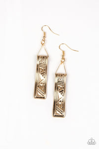 Earrings Ancient Artifacts - Gold