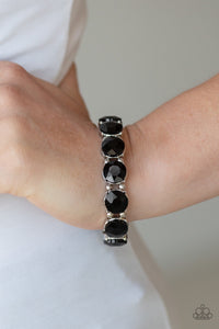 Bracelet Glitzy Glamorous - Black