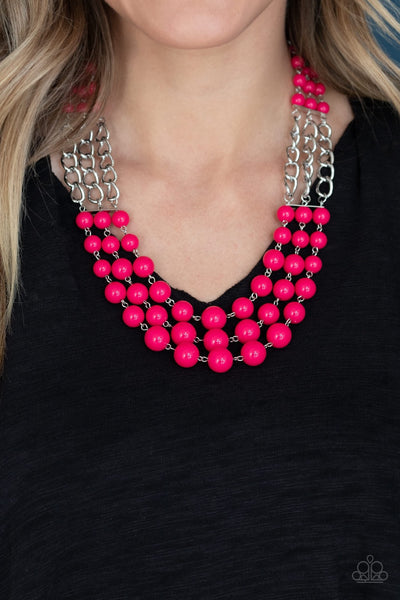 Necklace A La Vogue - Pink