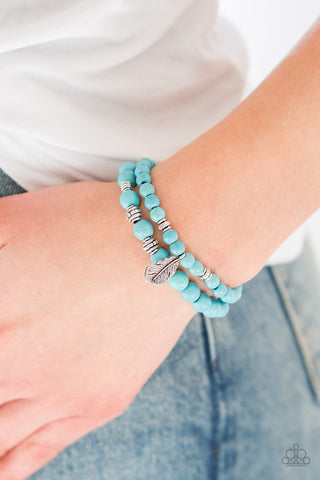 Bracelet Desert Dove - Blue