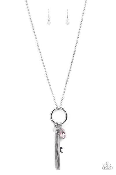 Necklace Unlock Your Sparkle - Pink