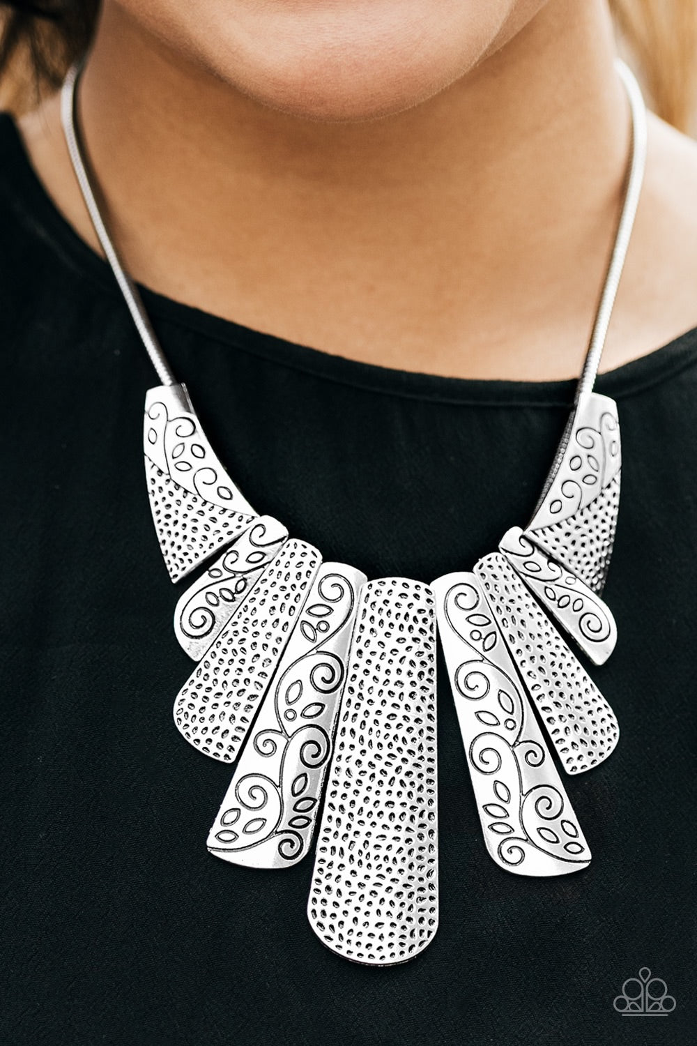 Necklace Untamed - Silver