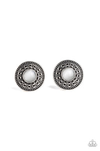 Earrings Fine Flora - White