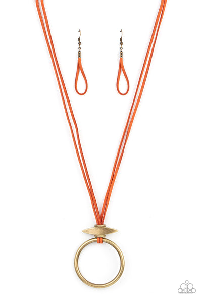 Necklace Nomad - Orange